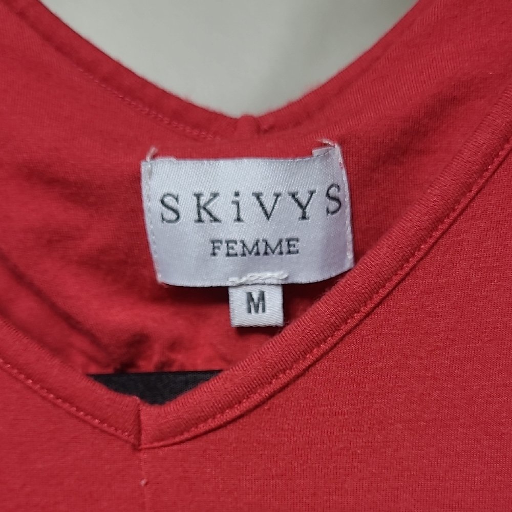 SkiVYs FeMME Goddess Gown Chic Red Maxi Dress - Picture 2 of 5
